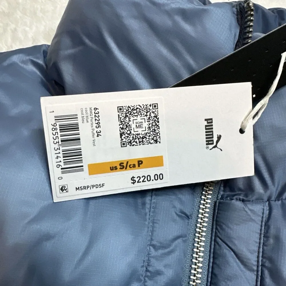 PUMA SELECT Essentials PERTEX Lightweight Puffer Vest 632295 34 Men’s Size S